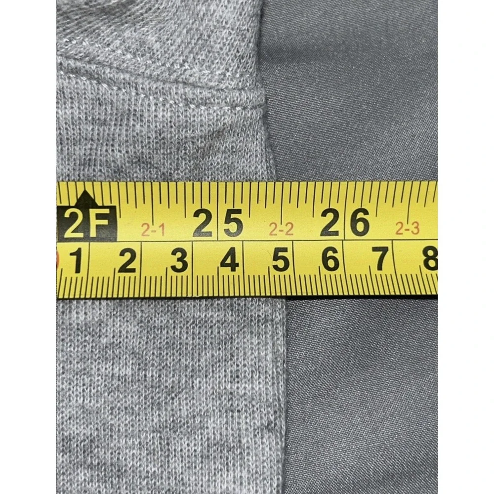 Polo Ralph Lauren Sweater Mens 2XL Gray 1/4 Zip Mock Neck Cotton Pony Logo Knit